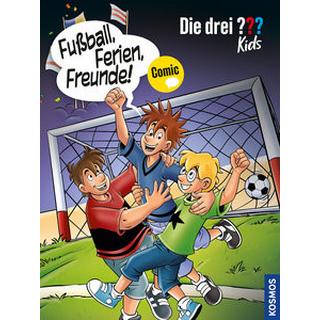 Die drei ??? Kids, Fußball, Ferien, Freunde! Hector, Christian; Springorum, Björn; S.L., Comicon, S.L. Comicon, (Illustrationen) Copertina rigida 