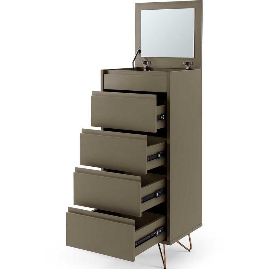 mutoni Hochkommode 4 Schubladen 110  