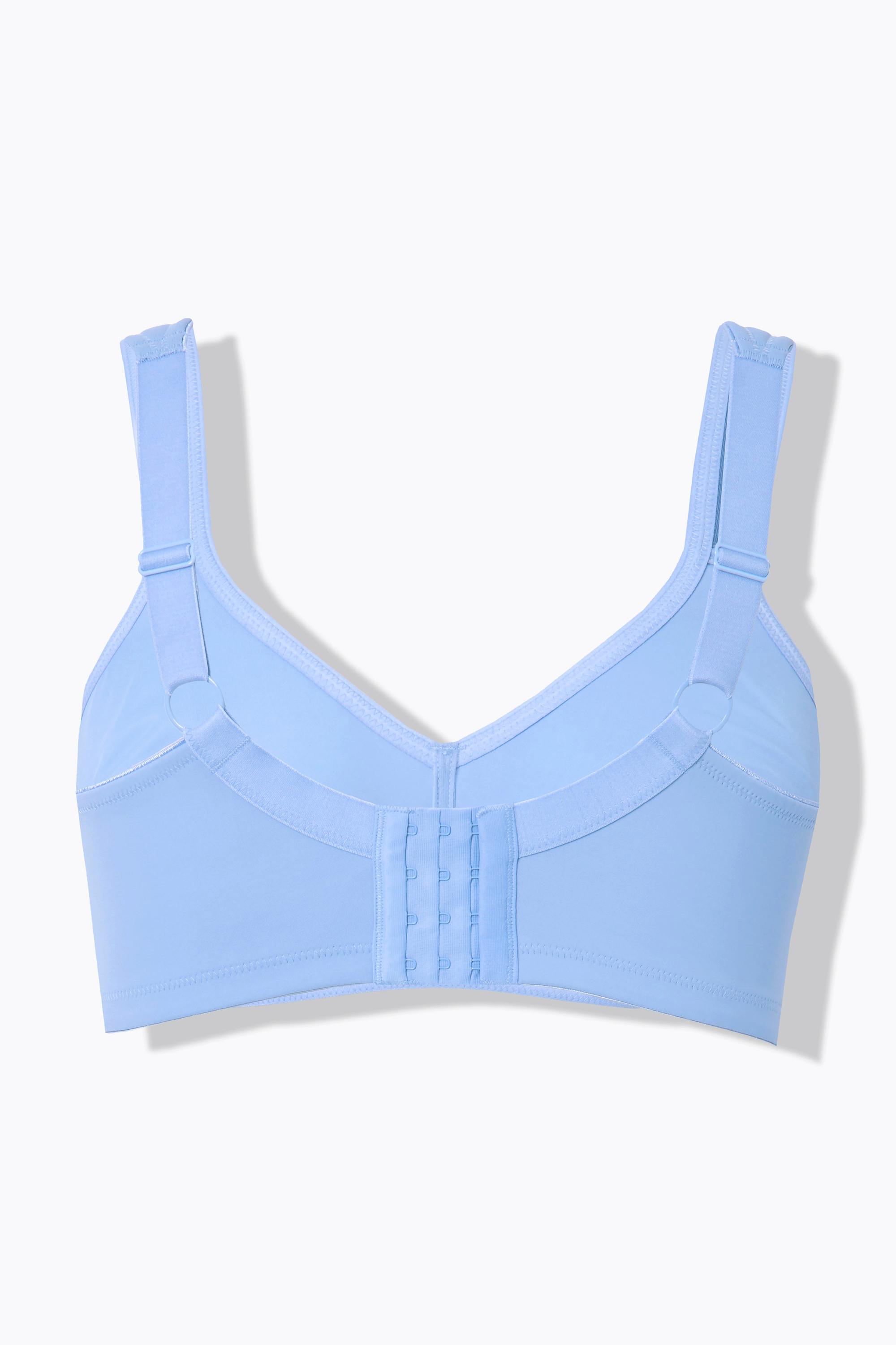 Ulla Popken  Reggiseno di microfibra senza ferretto con spalline larghe 