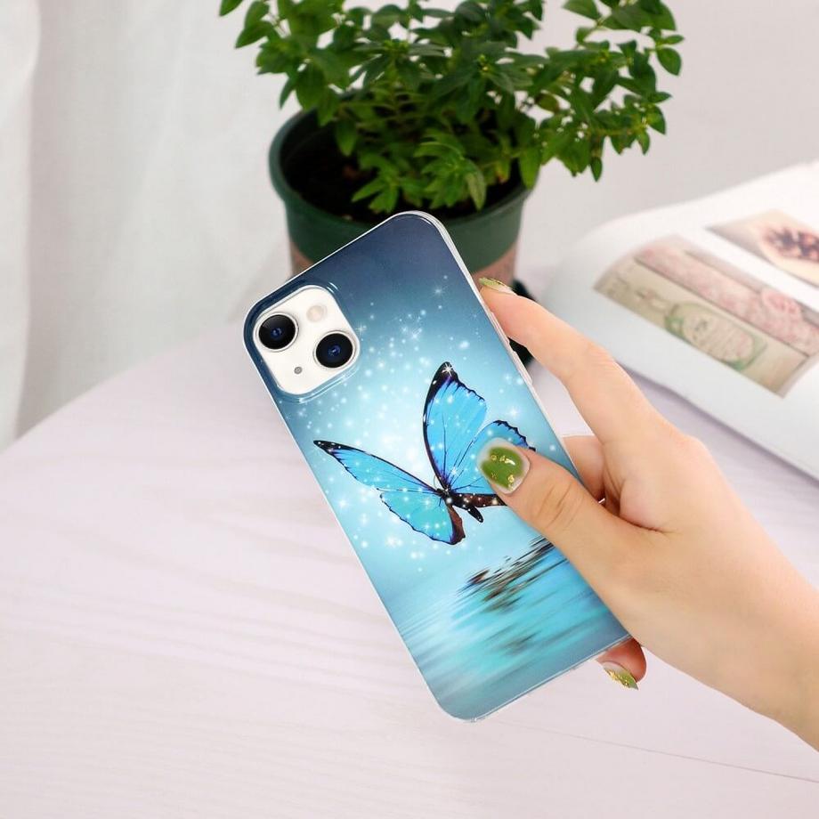 Cover-Discount  iPhone 15 Plus - Nachtleuchtende Silikon Hülle 