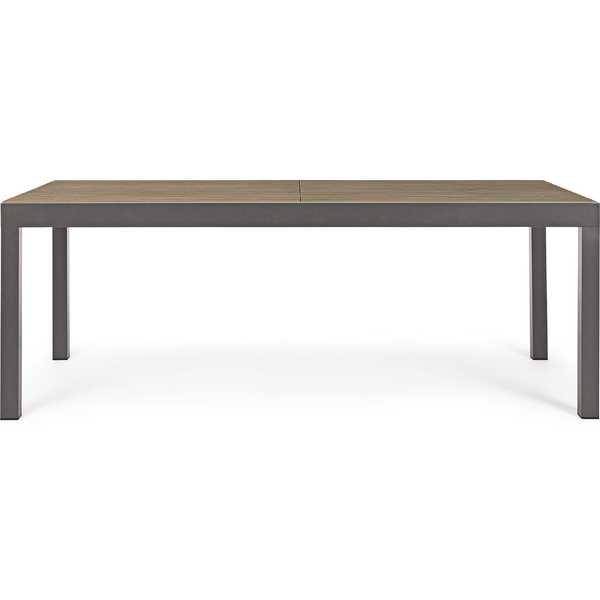 mutoni Table à rallonge de jardin Elias 200-300x95 anthracite  