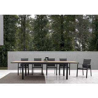 mutoni Table à rallonge de jardin Elias 200-300x95 anthracite  