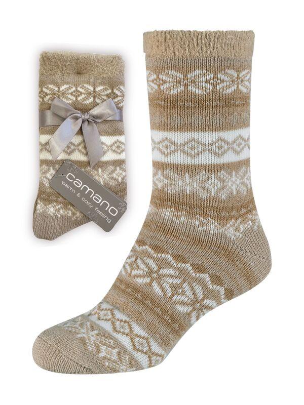 camano Cozy Norwegian Chaussettes Douillettes  