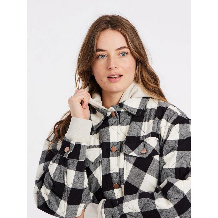 PROTEST PRTOHTA Karierte Fleecejacke  
