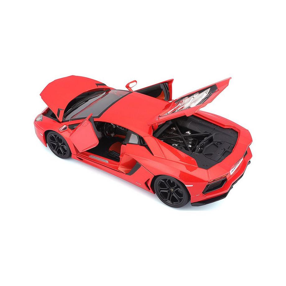 bburago  1:18 Lamborghini Aventador Orange 