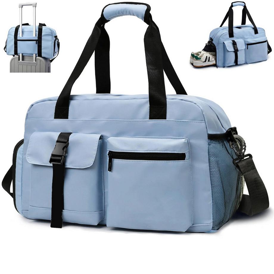 Sporttasche Zwei Belüftungslöcher, Reisetasche mit Schuhfach und Nassfach