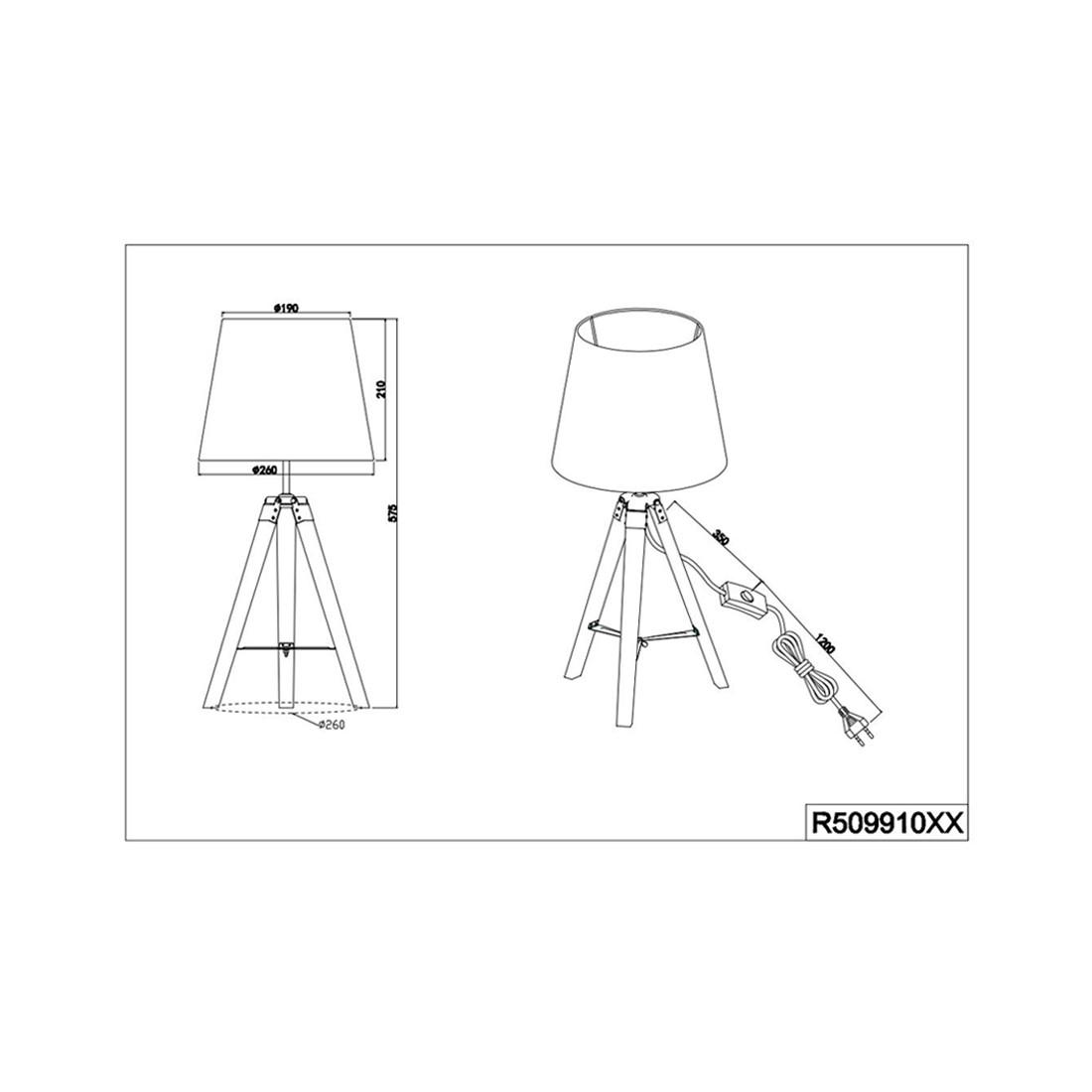 Reality Lampe de table Tripod  