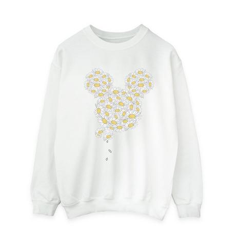 MICKEY MOUSE Gänseblümchen Print Sweatshirt  