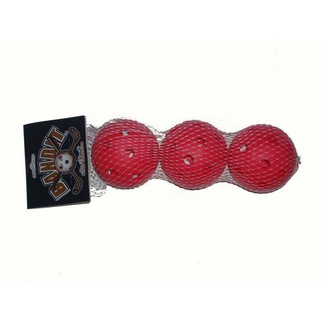 Eurostick  Balles de floorball Eurostick pack de 3 