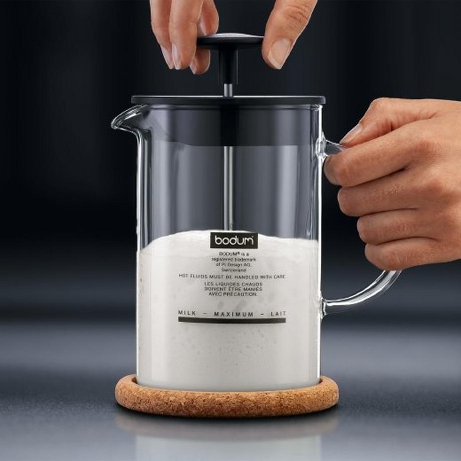 bodum Milchschäumer mit Glasgriff 1446-01  