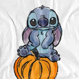 Lilo & Stitch Stitch Zucca T-Shirt Maniche Lunghe  