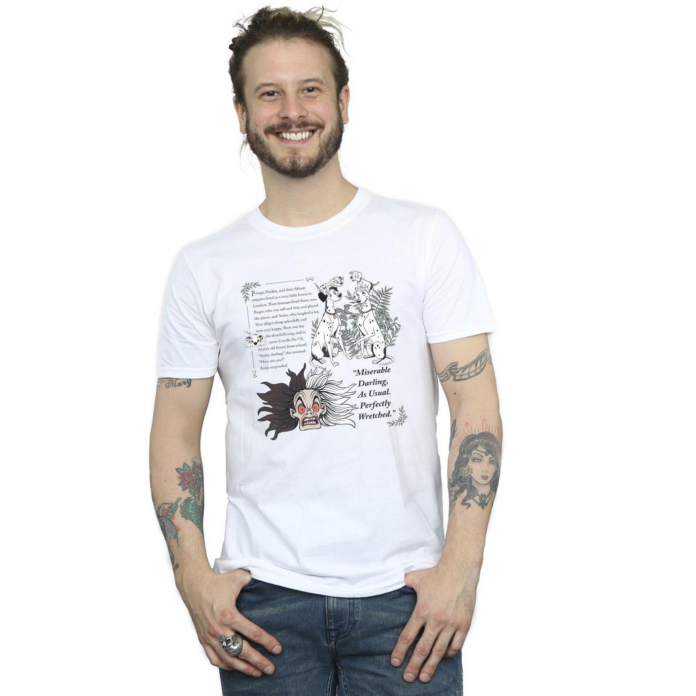 Disney  Tshirt DALMATIANS MISERABLE DARLING 