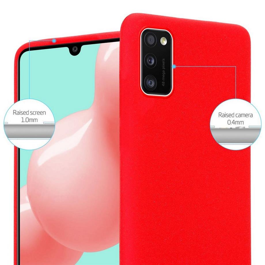 Cadorabo  Hülle für Samsung Galaxy A41 TPU Silikon Frosted 
