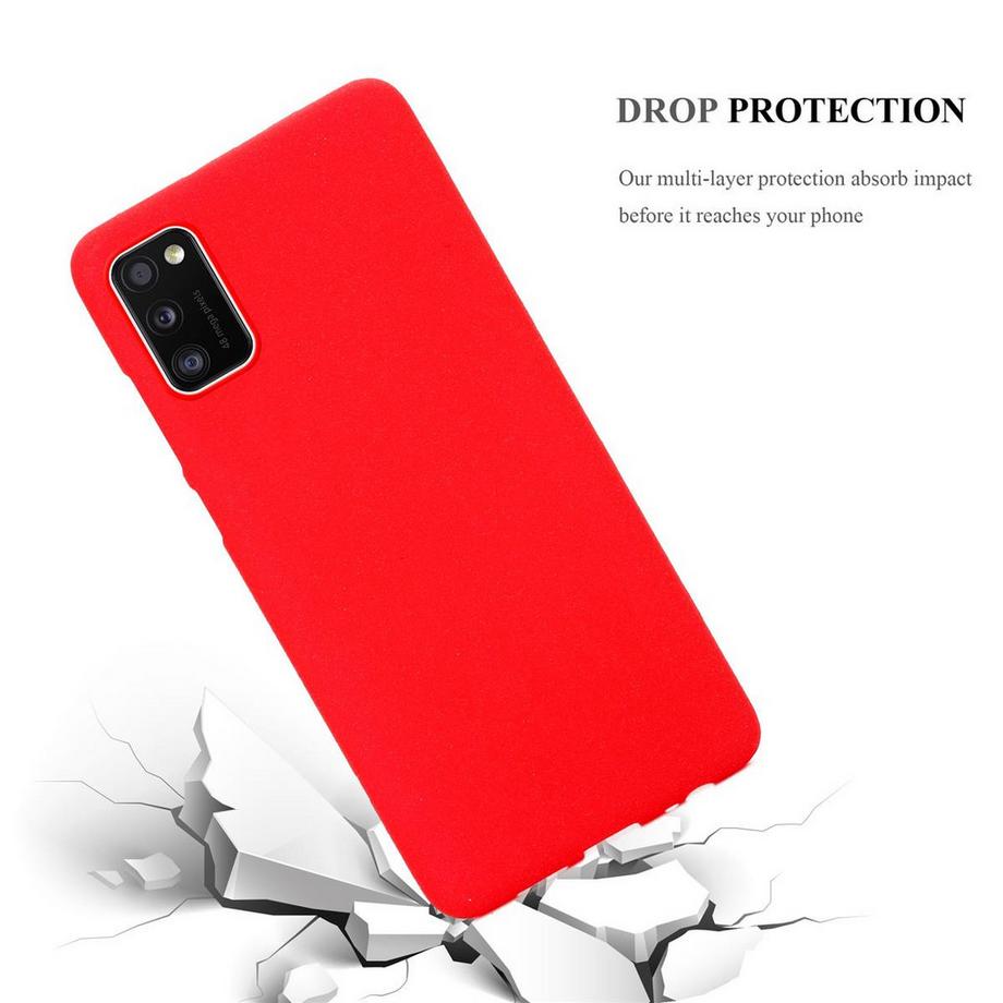 Cadorabo  Hülle für Samsung Galaxy A41 TPU Silikon Frosted 