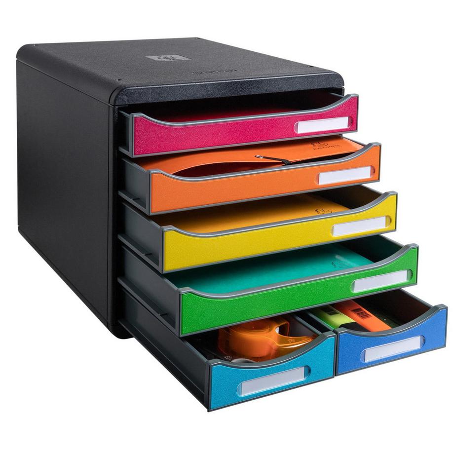 Exacompta Cassettiera Big Box Maxi 6 cassetti Iderama  