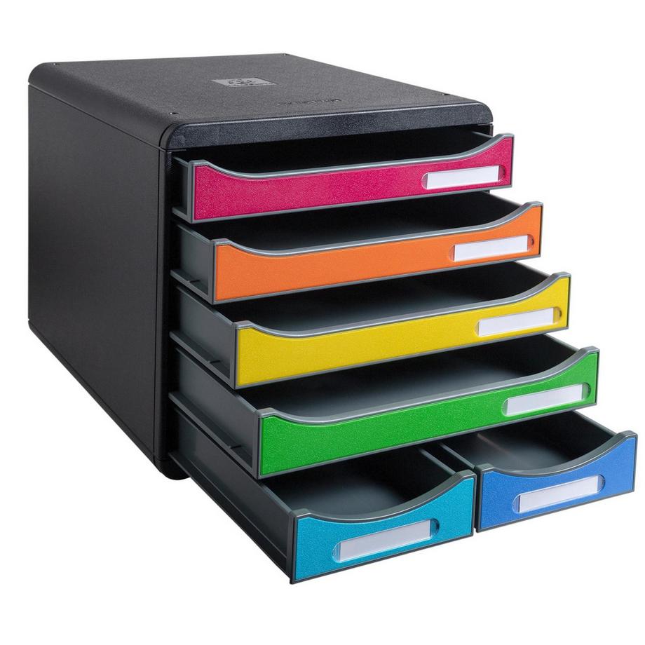 Exacompta Cassettiera Big Box Maxi 6 cassetti Iderama  