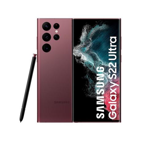 SAMSUNG  Galaxy S22 Ultra Dual SIM (12/256GB, burgundy) 