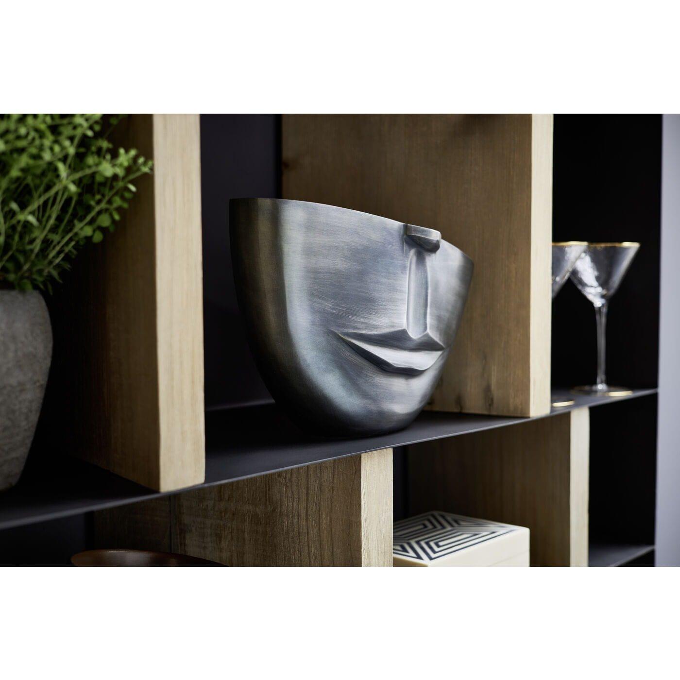 KARE Design Vase Demi Face anthracite 31  