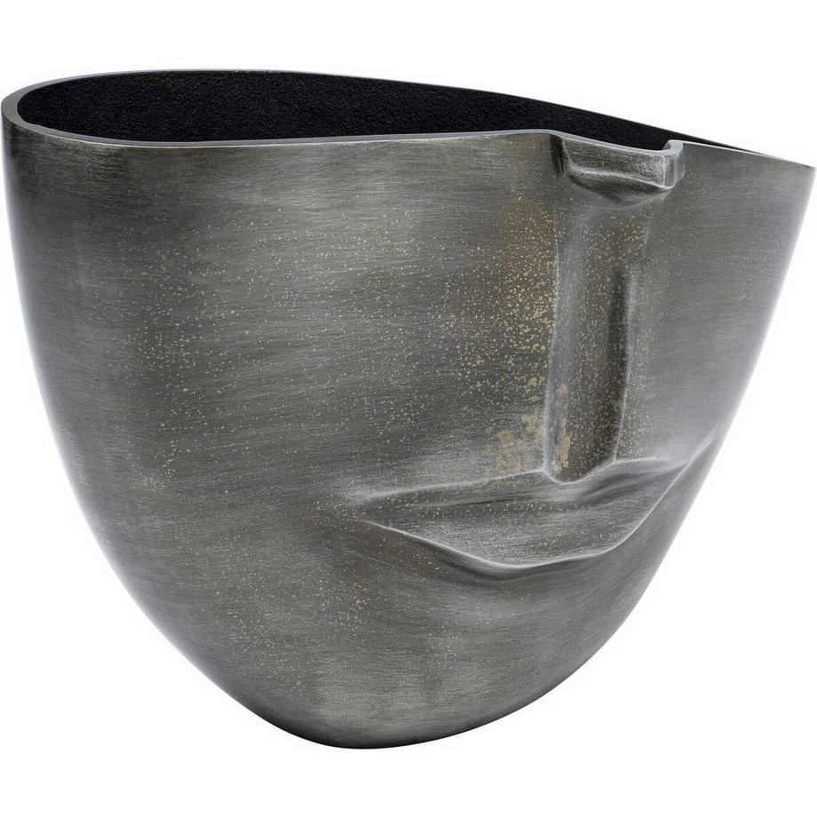 KARE Design Vase Half Face anthracite 31  