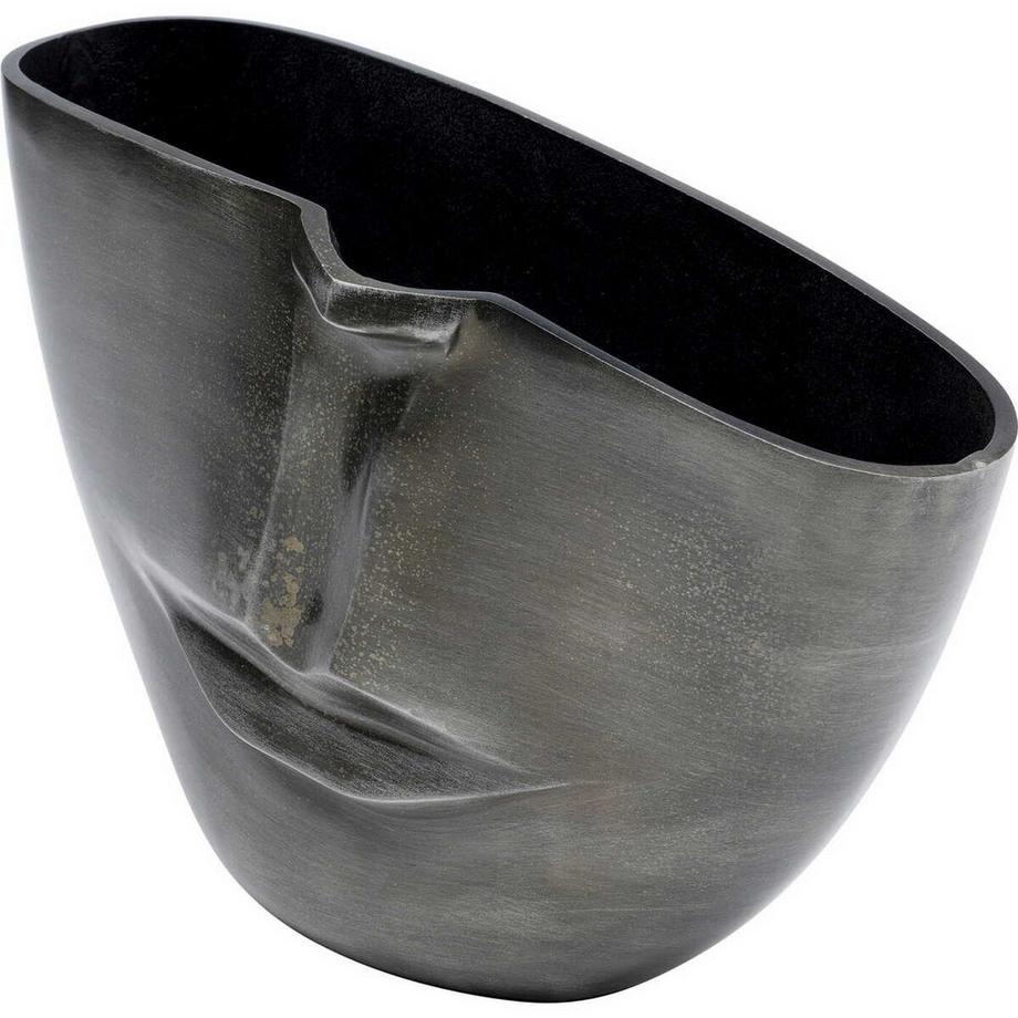 KARE Design Vase Half Face anthracite 31  