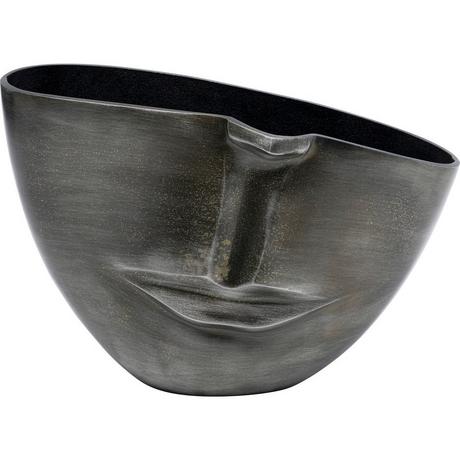 KARE Design Vase Demi Face anthracite 31  