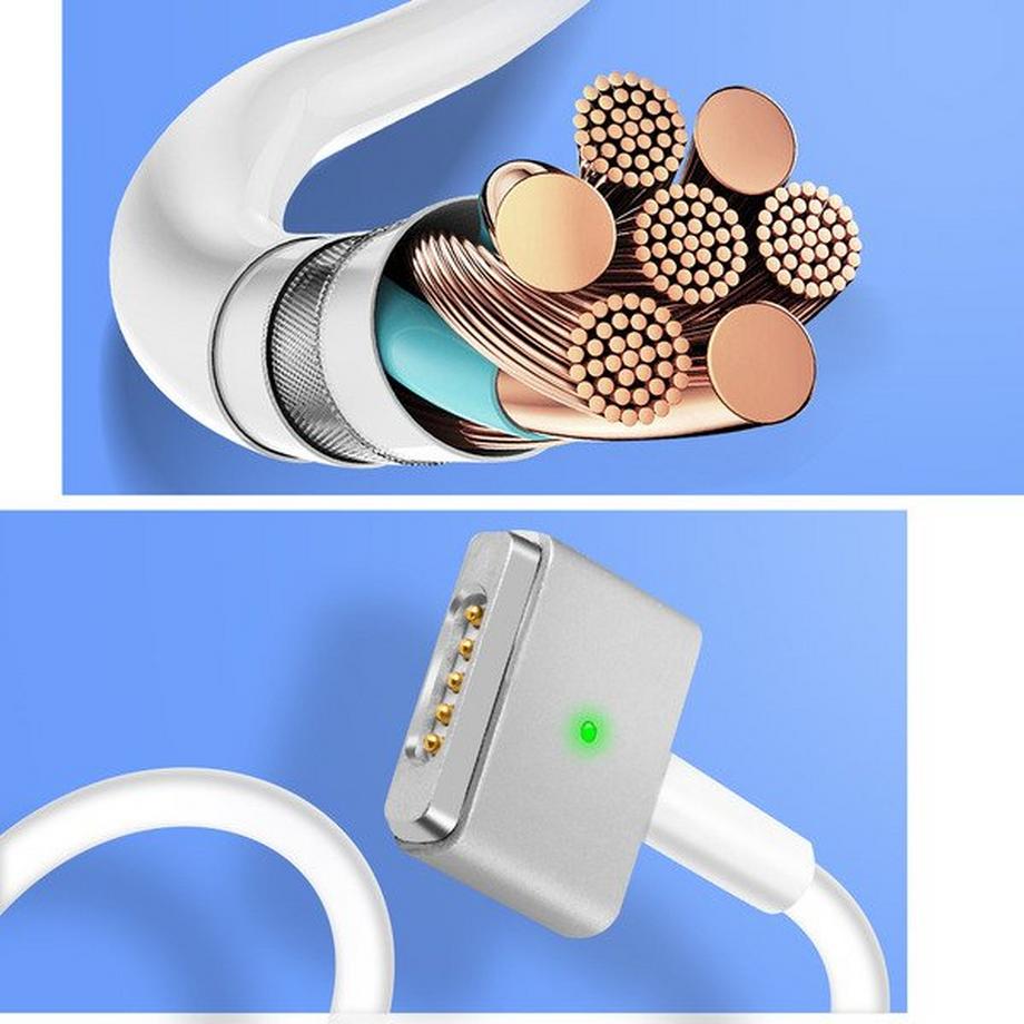 Avizar  MacBook MagSafe 2 85W Ladegerät Weiß 