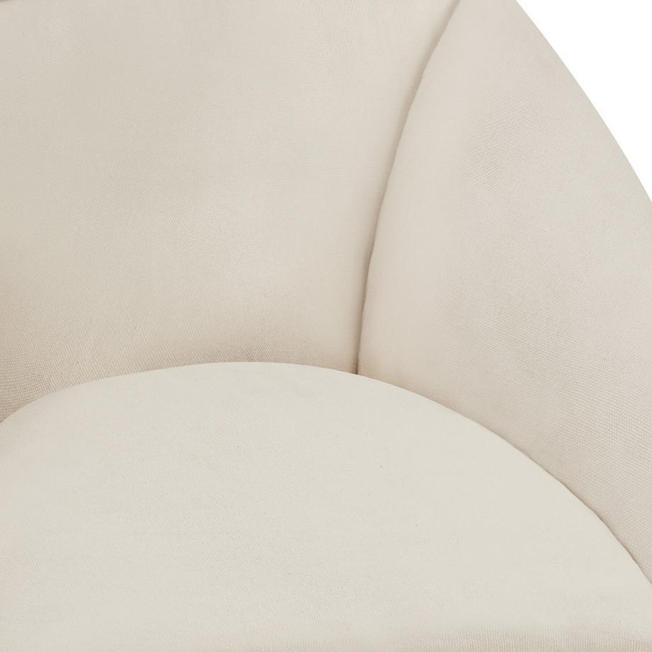Tectake Fauteuil suspendu SAMIRA avec un coussin d'assise épais  