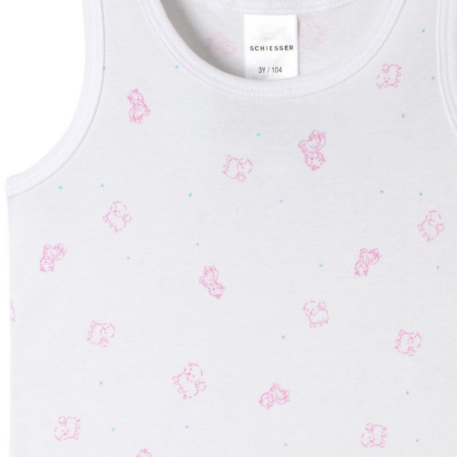 Schiesser  6er Pack Kids Girls Feinripp Organic Cotton - Unterhemd 