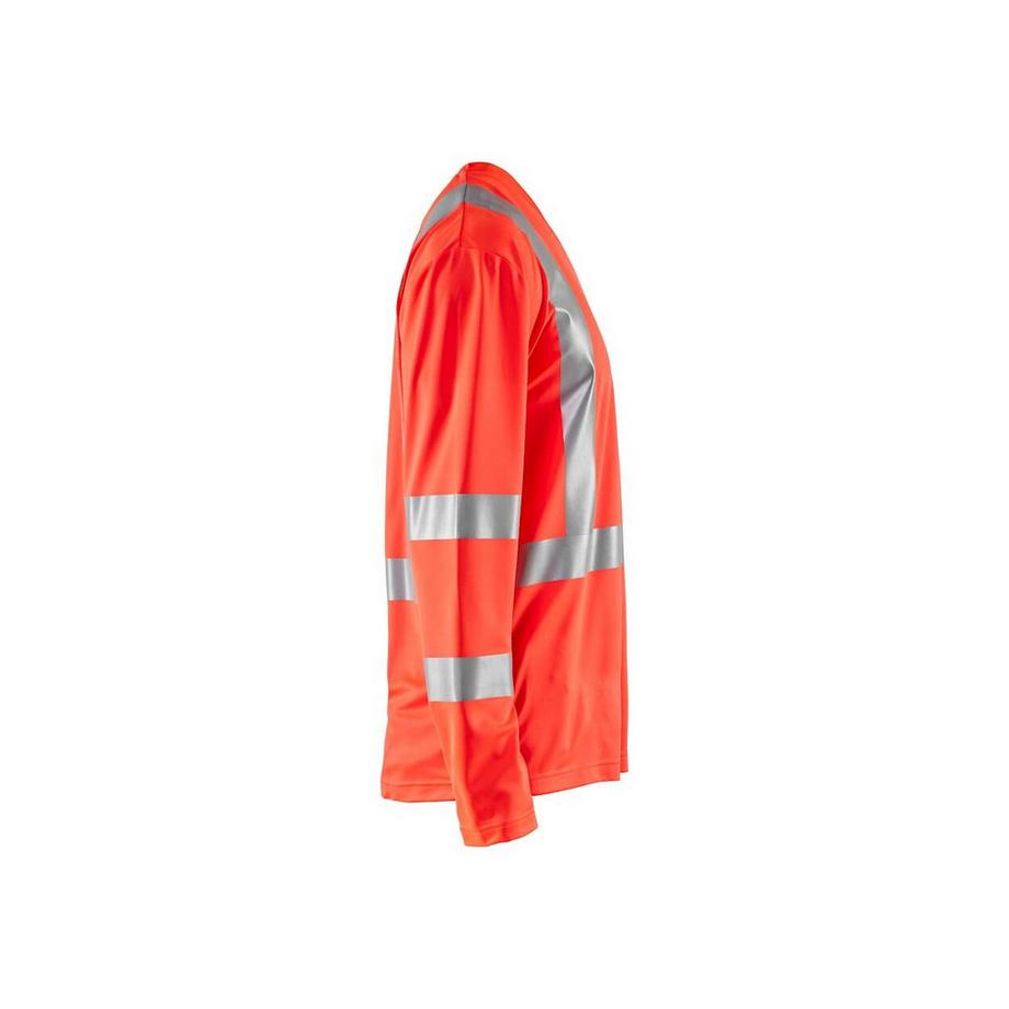 Blaklader T-shirt Manches Longues Haute Visibilité Col V  