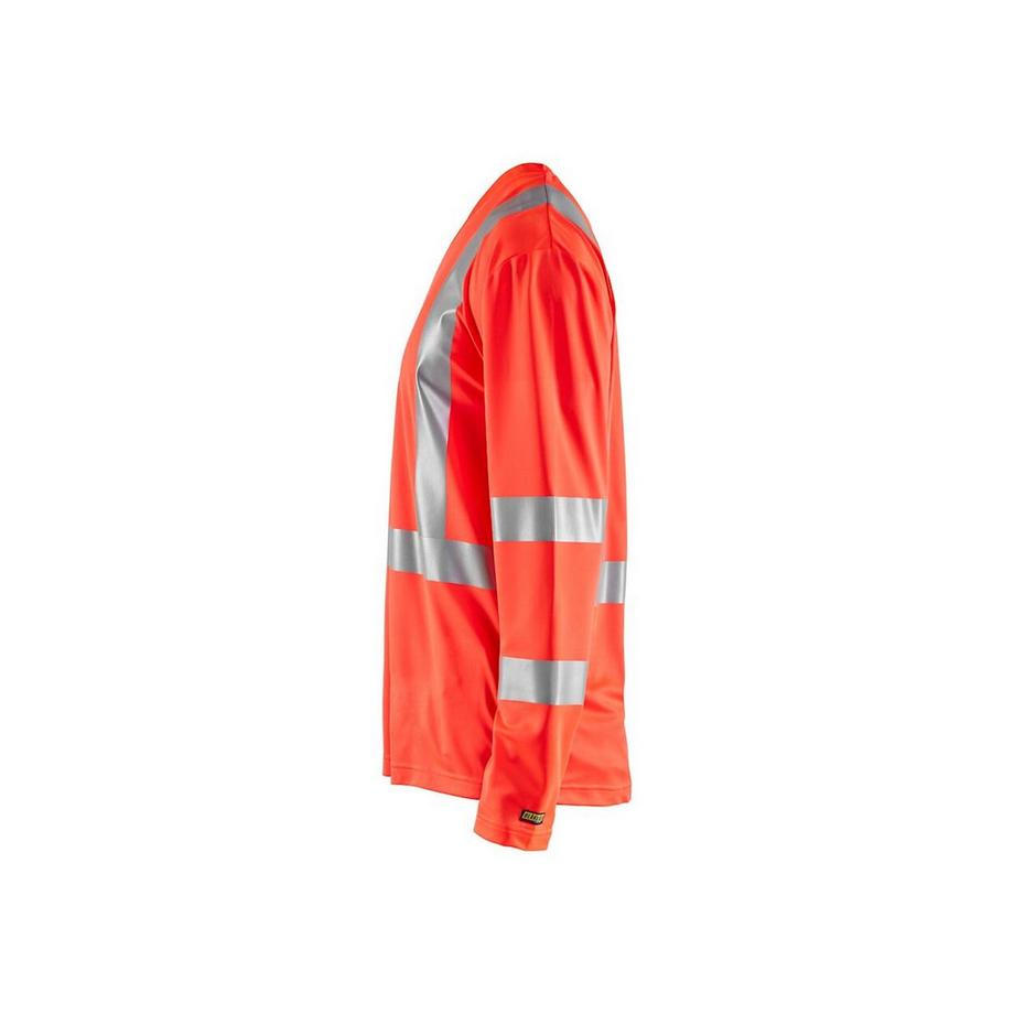 Blaklader T-shirt Manches Longues Haute Visibilité Col V  
