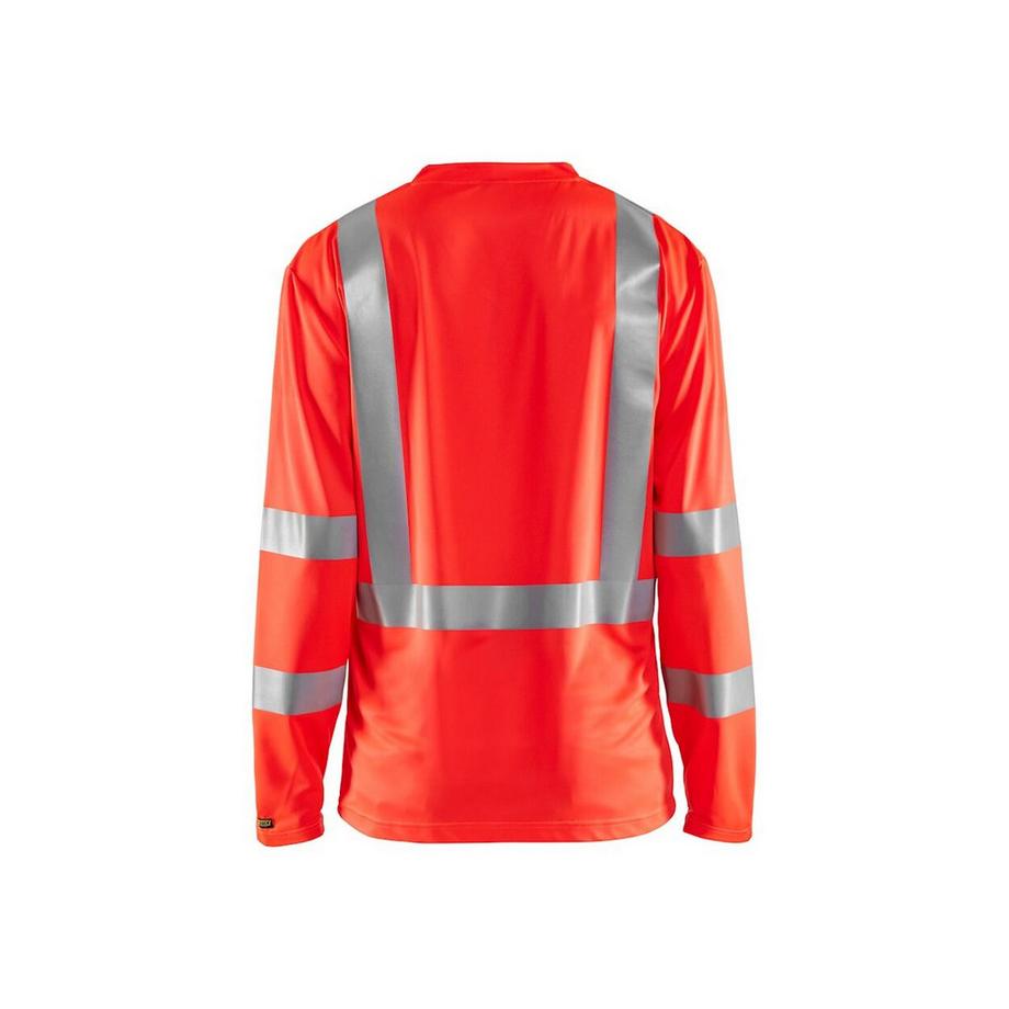 Blaklader T-shirt Manches Longues Haute Visibilité Col V  