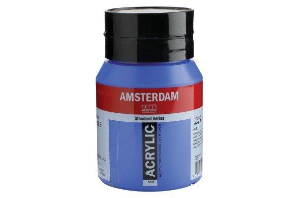 Talens TALENS Acrylfarbe Amsterdam 500ml 17725122 Kobaltblau Ultramarin  