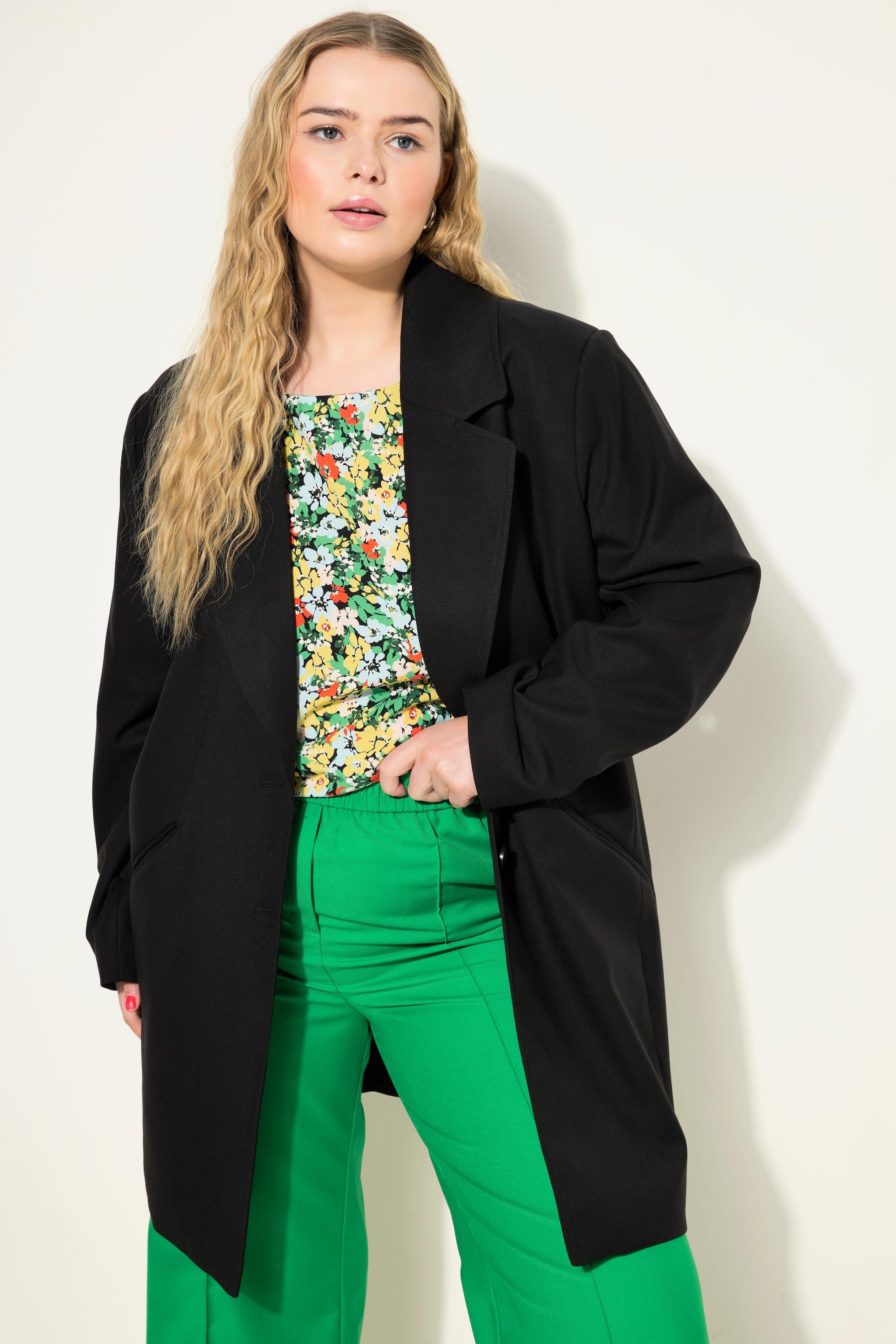 Studio Untold  Blazer dal taglio lungo, ampio e oversize con texture fine 