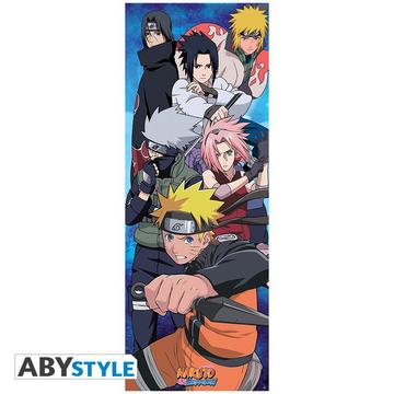 Poster - Gerollt und mit Folie versehen - Naruto - Team
