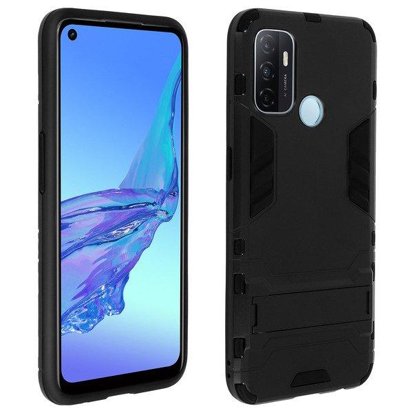 Avizar  Coque Oppo A53 / A53s Béquille Noir 