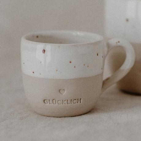 Eulenschnitt Espresso Tasse Glücklich  