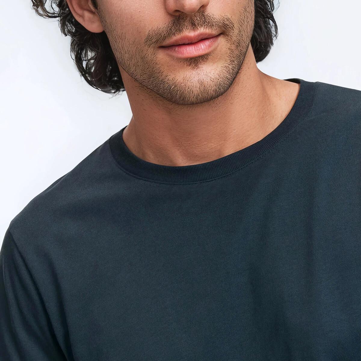 La Redoute Collections Langarmshirt Rundhalsausschnitt  