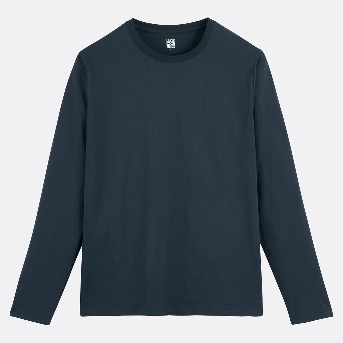 La Redoute Collections Langarmshirt Rundhalsausschnitt  