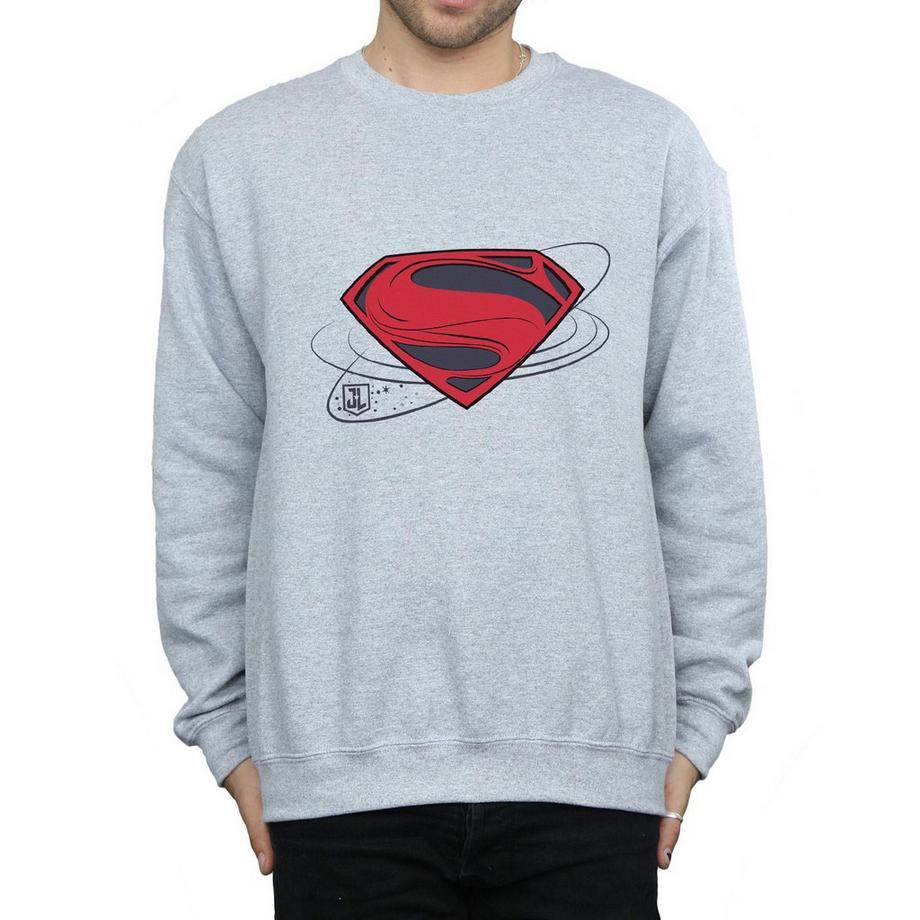 DC COMICS Justice League Superman Logo Sweatshirt  