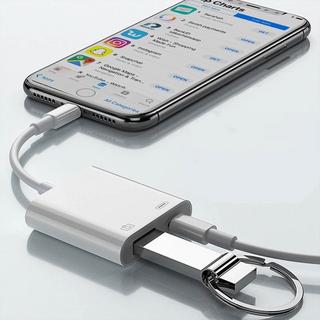 Avizar  Adaptateur iPhone vers USB - Blanc 