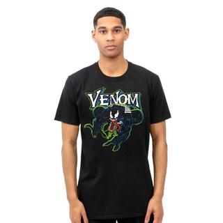 Venom Logo T-Shirt Stampata  