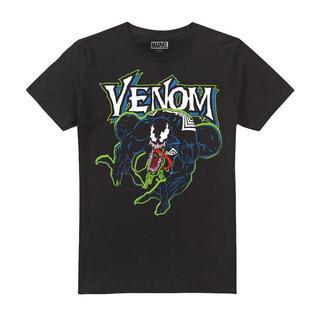 Venom Logo T-Shirt Stampata  