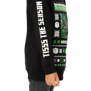 MINECRAFT  Pullover Pailletten  weihnachtliches Design 