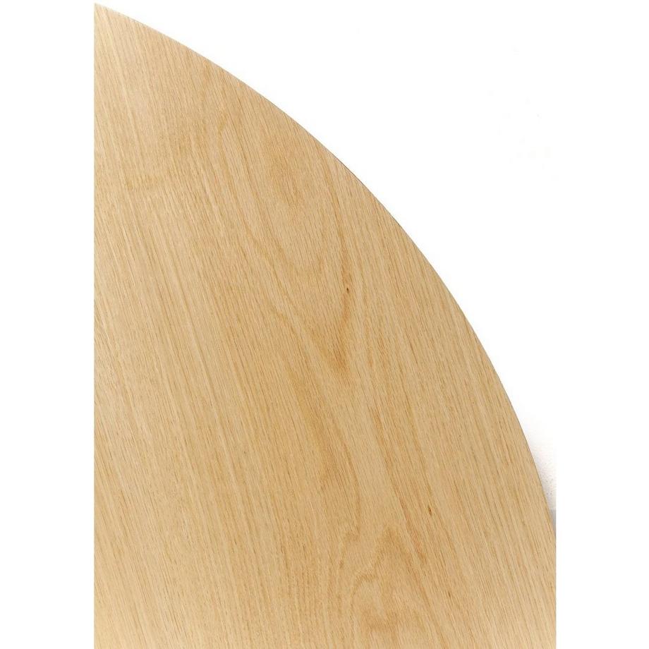 KARE Design Plateau de table Invitation rond chêne rond 120cm  