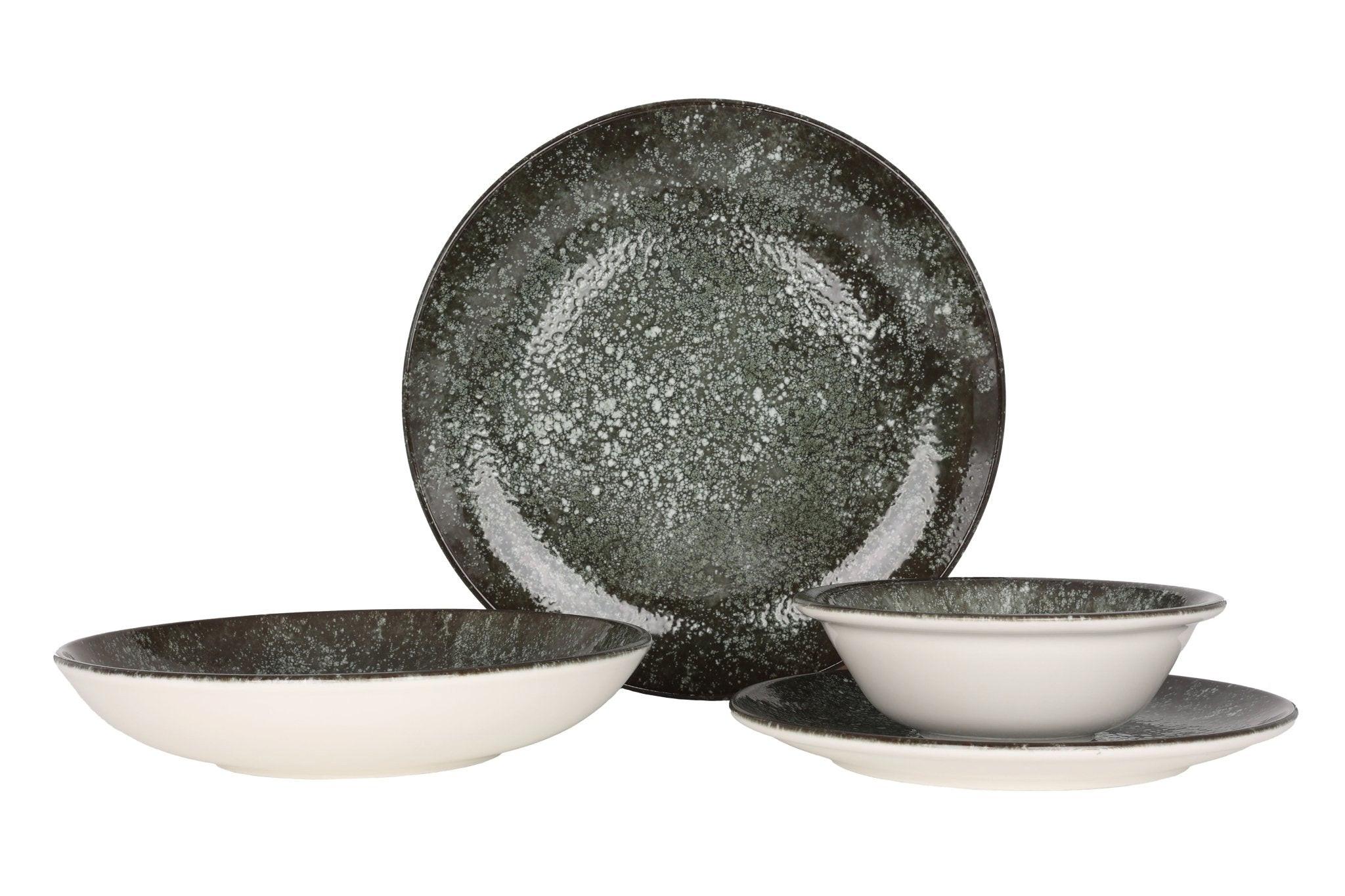 Bonna  Set di stoviglie - Cosmos (Medium) - 24 pezzi - 6 Persone - Porcellana 