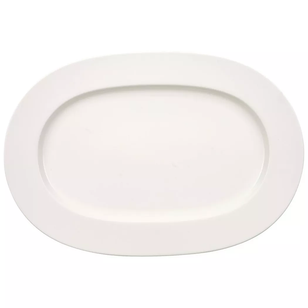 Villeroy & Boch Servierplatte "Servierplatte Anmut 41 x 29 cm weiß"