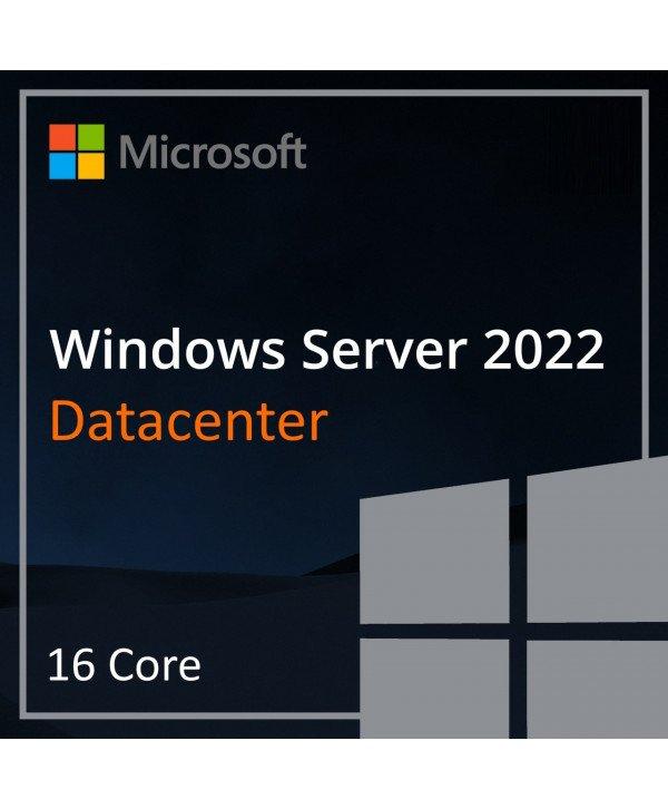 Microsoft  Windows Server 2022 Datacenter (16 Core) - Chiave di licenza da scaricare - Consegna veloce 7/7 