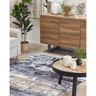 Beliani Tapis en Polyester Traditionnel KONAKLI  