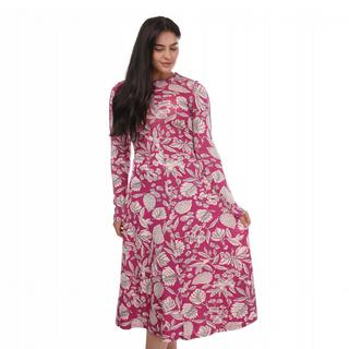 TED BAKER Aloria Skimming Blumen Midikleid  