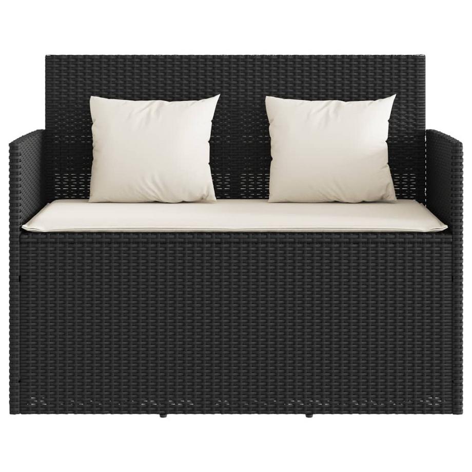 VidaXL Banc de jardin rotin synthétique  